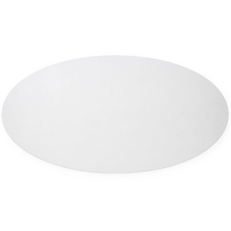 Angers Nantes Paris Cannes Rennes Sarzeau Biarritz Icônes table Saarinen Ovale 244 Knoll Stratifié Blanc Quickship 0