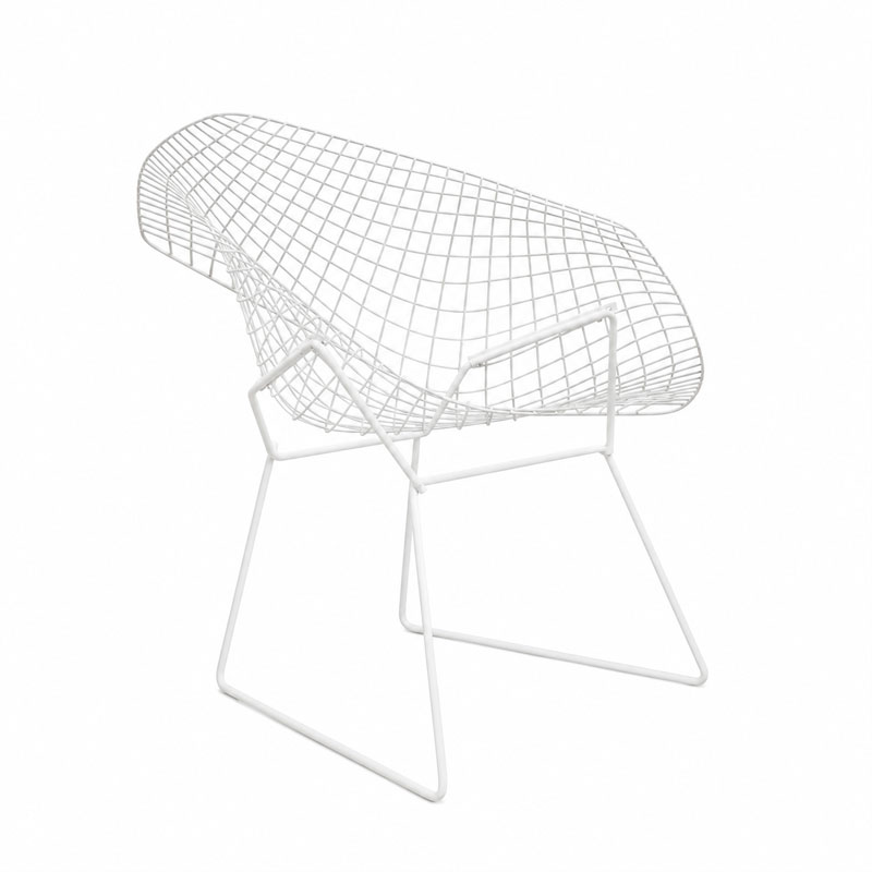 Angers Paris Pornichet Biarritz Sarzeau Touquet Menton Nice Icônes Fauteuil Lyon Diamant Knoll  Quickship Harry Bertoia Outdoor 8