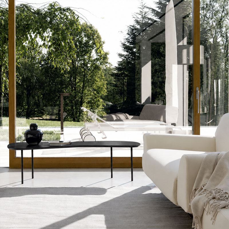 Knoll Table Basse Bois Noir Alexander Girard Icônes Angers Nantes Tours Paris Bordeaux Rennes Lyon Nice Calvi 5