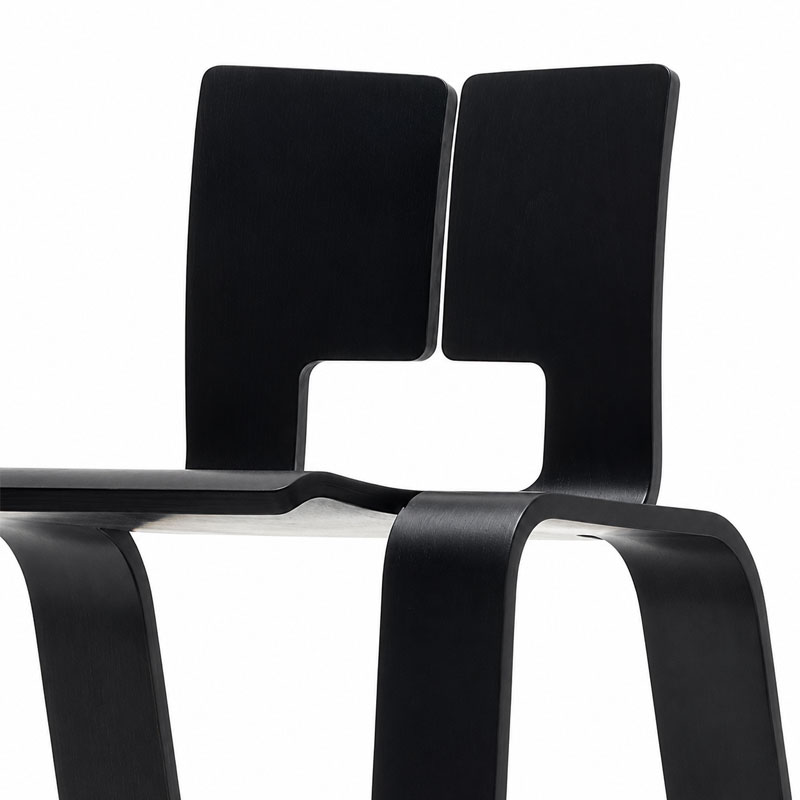 Angers Nantes Paris Bordeaux Nice Tours Mans Rennes Icônes Cassina Chaise Tokyo Ombra Bois Charlotte Perriand Noir Corbusier 7
