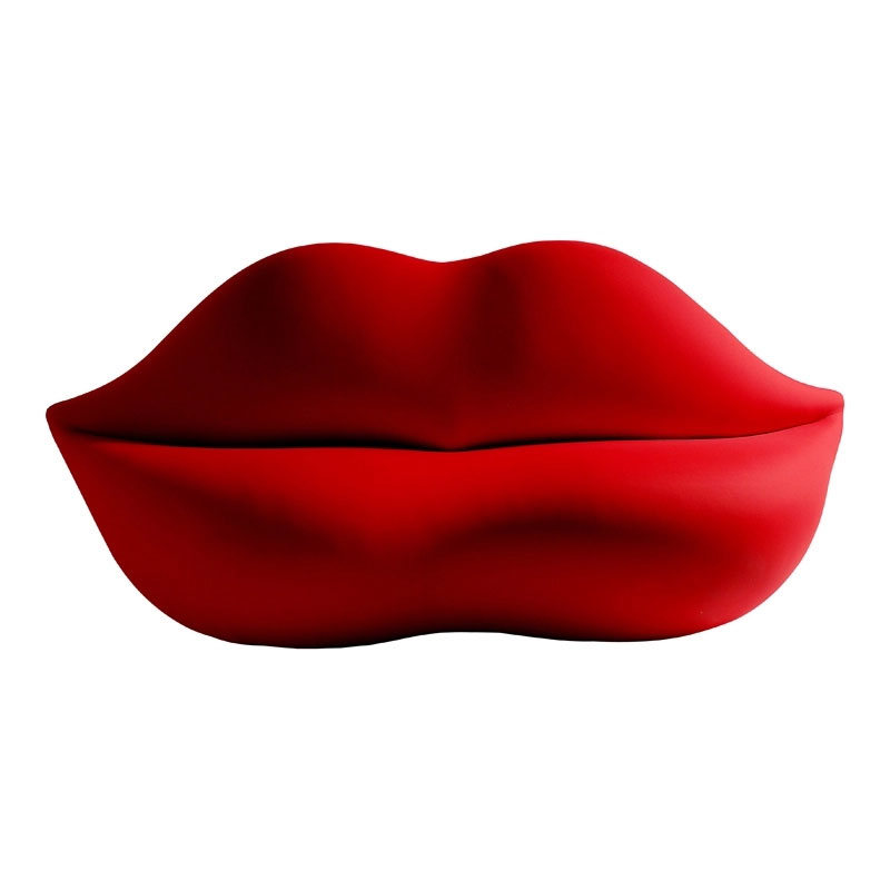 Gufram Bocca Canapé Rouge Bouche Dali STUDIO 65 Design Icônes Paris Lyon Nantes Rennes Tours Lille Bordeaux Nice 1