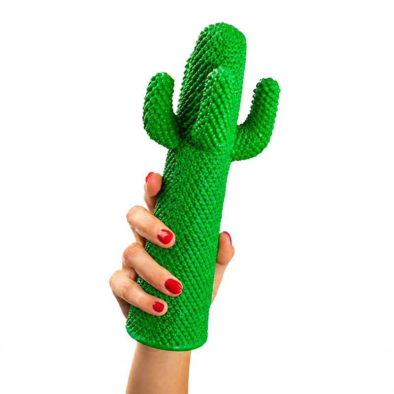 Gufram Bocca Guframini cactus Vert dimension Deco Mousse STUDIO 65 Design Icônes Paris Lyon Nantes Rennes Tours Lille Bordeaux Nice Mans
