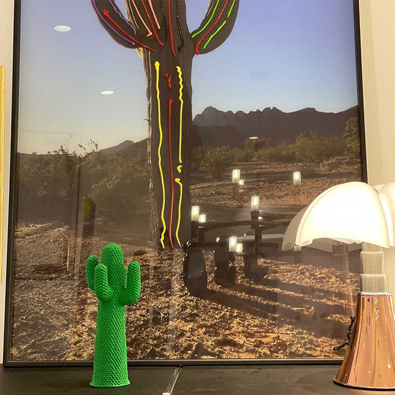 Gufram Bocca Guframini cactus Vert dimension Deco Mousse STUDIO 65 Design Icônes Paris Lyon Nantes Rennes Tours Lille Bordeaux Nice Marseille 0