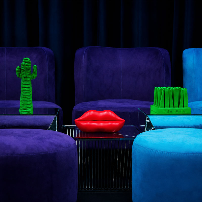 Gufram Bocca Guframini cactus Vert dimension Deco Mousse STUDIO 65 Design Icônes Paris Lyon Nantes Rennes Tours Lille Bordeaux Nice Marseille 9