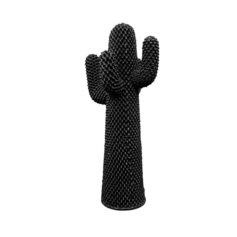 Gufram Cactus Porte Manteau sculpture Noir Mousse Drocco Mello Icônes Paris Lyon Nantes Rennes Tours Lille Bordeaux Nice 4