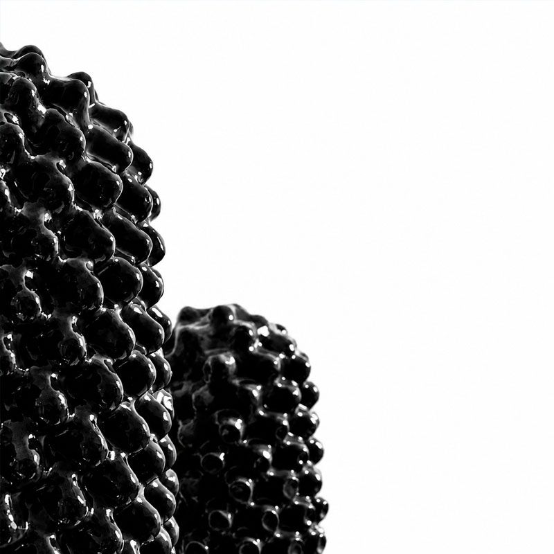 Gufram Cactus Porte Manteau sculpture Noir Mousse Drocco Mello Icônes Paris Lyon Nantes Rennes Tours Lille Bordeaux Nice 5