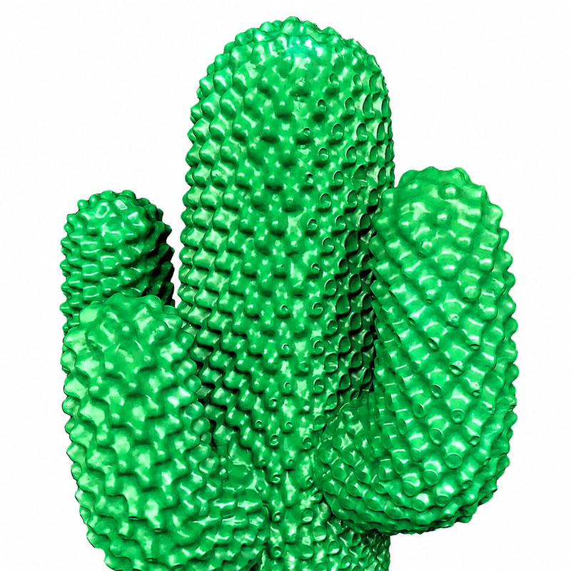 Gufram Cactus Porte Manteau sculpture Vert Mousse Drocco Mello Icônes Paris Lyon Nantes Rennes Tours Lille Bordeaux Nice 5
