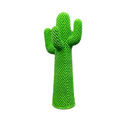Gufram Cactus Porte Manteau sculpture Vert Mousse Drocco Mello Icônes Paris Lyon Nantes Rennes Tours Lille Bordeaux Nice Mans