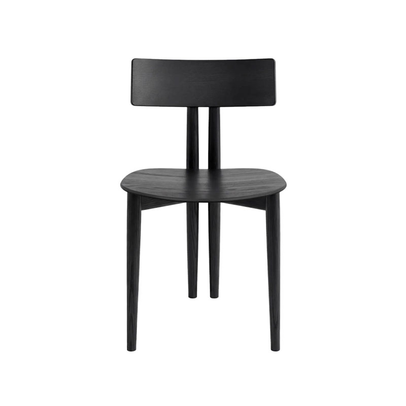 Zanotta Chaise Binata Bois Noir Cuir dimensions Brogliato Traverso Icônes Angers Nantes Paris Bordeaux Tours Mans Rennes Lyon Marseille 2