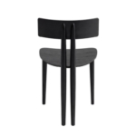 Zanotta Chaise Binata Bois Noir Cuir dimensions Brogliato Traverso Icônes Angers Nantes Paris Bordeaux Tours Mans Rennes Lyon Marseille 3