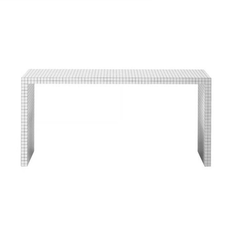 Zanotta Console Quaderna Blanc Noir quadrillage Superstudio Icônes Angers Nantes Paris Bordeaux Nice Tours Mans Rennes 8