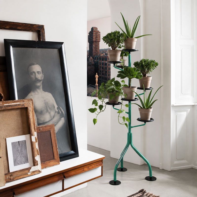 Zanotta Jardinière Albero Vert Plantes interieur Achille Castiglioni Icônes Angers Nantes Paris Bordeaux Tours Mans Rennes Lyon Rochelle 2