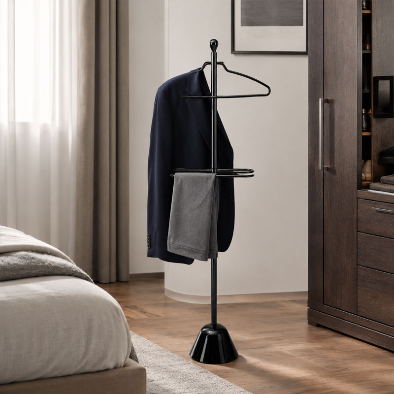 Zanotta Servonotte Valet Servi Acier ceintre Noir Achille Castiglioni Icônes Angers Nantes Paris Bordeaux Tours Mans Rennes Lyon Marseille 9