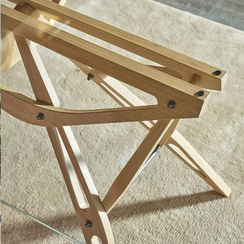 Zanotta Table Reale Verre Bois Chêne 200x90 Carlo Mollino Icônes Angers Nantes Paris Bordeaux Nice Tours Mans Lyon Rennes 8