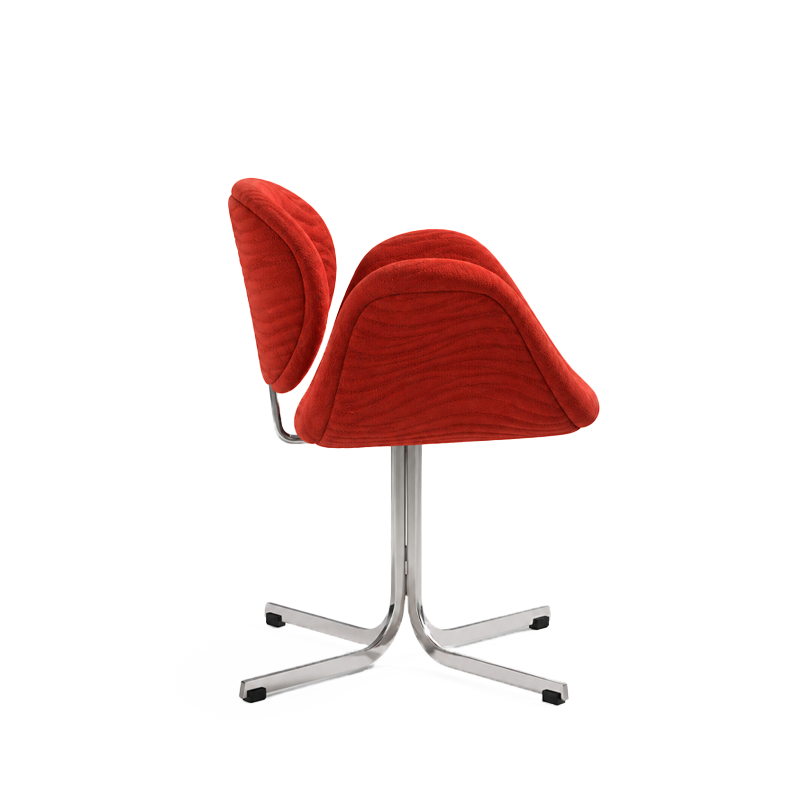 Artifort Little Tulip Fauteuil Edition Anniversaire Kvadrat Rouge Corail Pierre Paulin Icônes Angers Nantes Paris Bordeaux Rennes