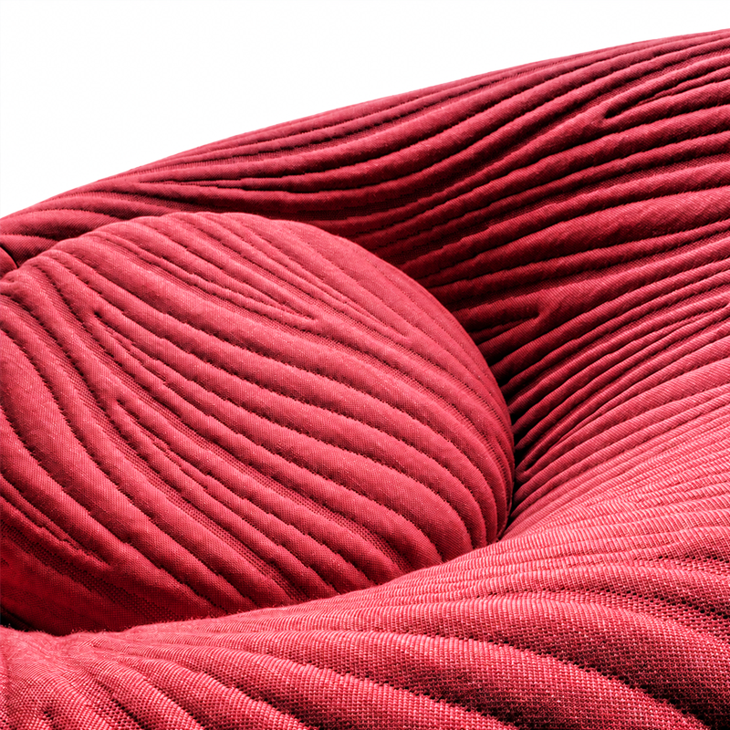 Artifort Mushroom Fauteuil Edition Anniversaire Kvadrat Rouge Corail Pierre Paulin Icônes Angers Nantes Paris Bordeaux lille Tours Caen 2