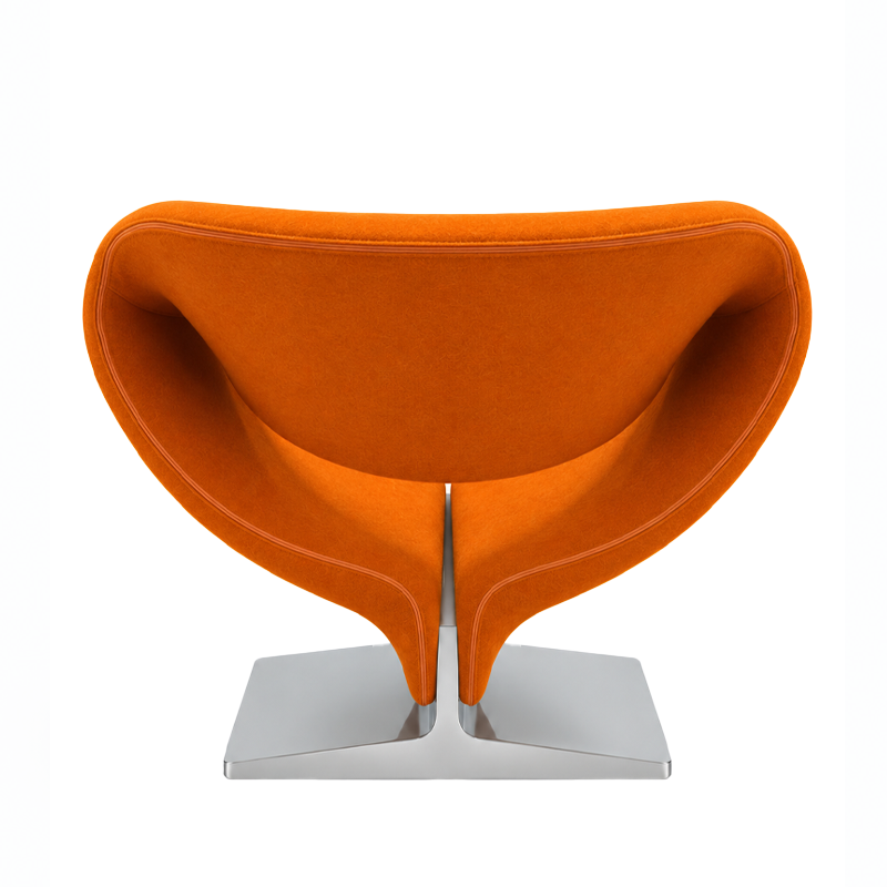 Artifort Ribbon Fauteuil Tonus Ruban Orange 1960 Kvadrat Pierre Paulin Icônes Angers Nantes Paris Bordeaux Rennes Tours Mans Nice Marseille Lyon 3