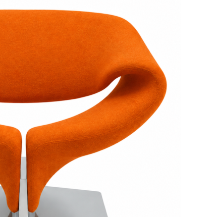 Artifort Ribbon Fauteuil Tonus Ruban Orange 1960 Kvadrat Pierre Paulin Icônes Angers Nantes Paris Bordeaux Rennes Tours Mans Nice Marseille Lyon 5