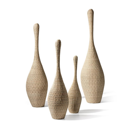 Gervasoni Bollas Lampadaire Rotin naturel bouteille S M L XL Michael Sodau Icônes Angers Nantes Paris Bordeaux Rennes pornichet Baule Sarzeau Royan 1
