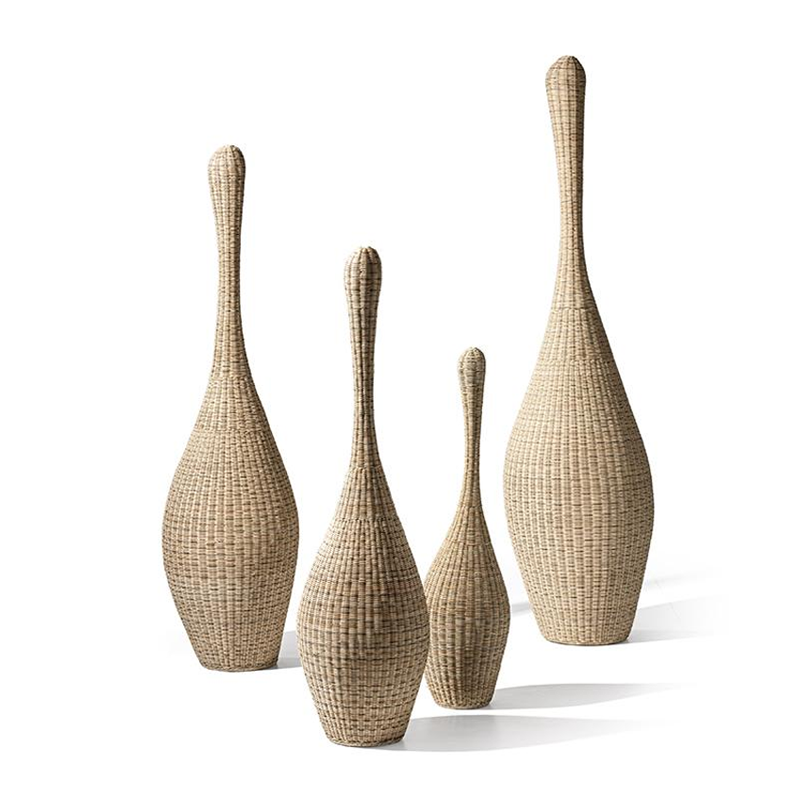 Gervasoni Bollas Lampadaire Rotin naturel bouteille S M L XL Michael Sodau Icônes Angers Nantes Paris Bordeaux Rennes pornichet Baule Sarzeau Royan 1