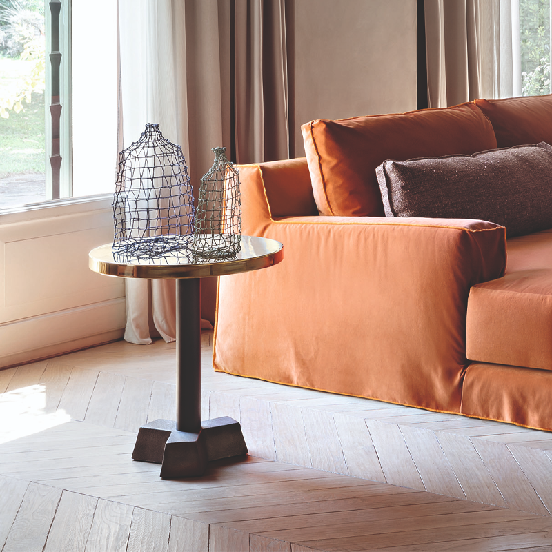 Gervasoni Brass 43 Gueridon Table Ø50 Laiton Fonte brillant Paola Navone Icônes Angers Nantes Paris Bordeaux Rennes Tours Mans Laval Ancenis 7