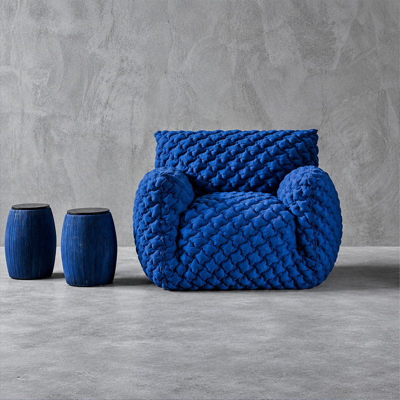 Gervasoni Nuvola Bleu 3D Icônes Paola Navone Angers Nantes Paris Bordeaux Rennes Tours Mans Laval Ancenis Orleans cholet 0