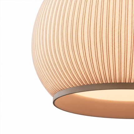 Vibia Knit 7475 Luminaire Beige chaud Suspension Tissu Meike Harde Icônes Angers Nantes Paris Bordeaux Rennes Tours Mans Lyon 7