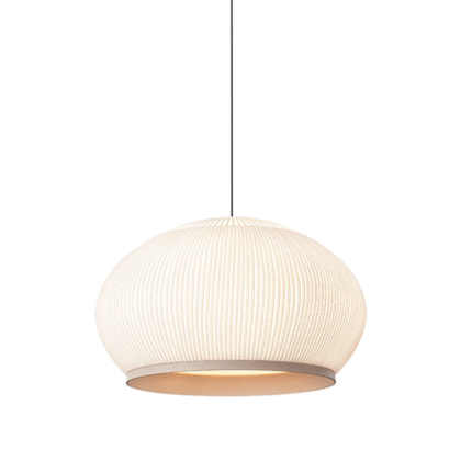 Vibia Knit 7475 Luminaire Beige chaud Suspension Tissu Meike Harde Icônes Angers Nantes Paris Bordeaux Rennes Tours Mans Lyon 8