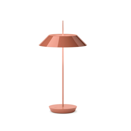 Vibia Mayfair Vibia Lampe Table Batterie recheargeable Minimalist Rouge Terracotta Led Diego Fortunato Icônes Angers Nantes Paris Bordeaux Rennes Tours Lyon 1