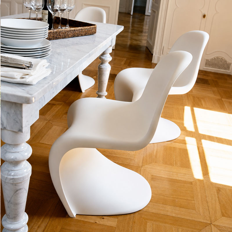 Vitra Chaise Chair Panton Blanc Plastique Verner Icônes Angers Nantes Paris Bordeaux Nice Tours Ancenis Mans Rennes Lyon 10