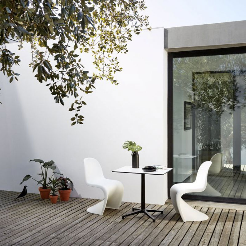Vitra Chaise Chair Panton Blanc Plastique Verner Icônes Angers Nantes Paris Bordeaux Nice Tours Ancenis Mans Rennes Lyon 7