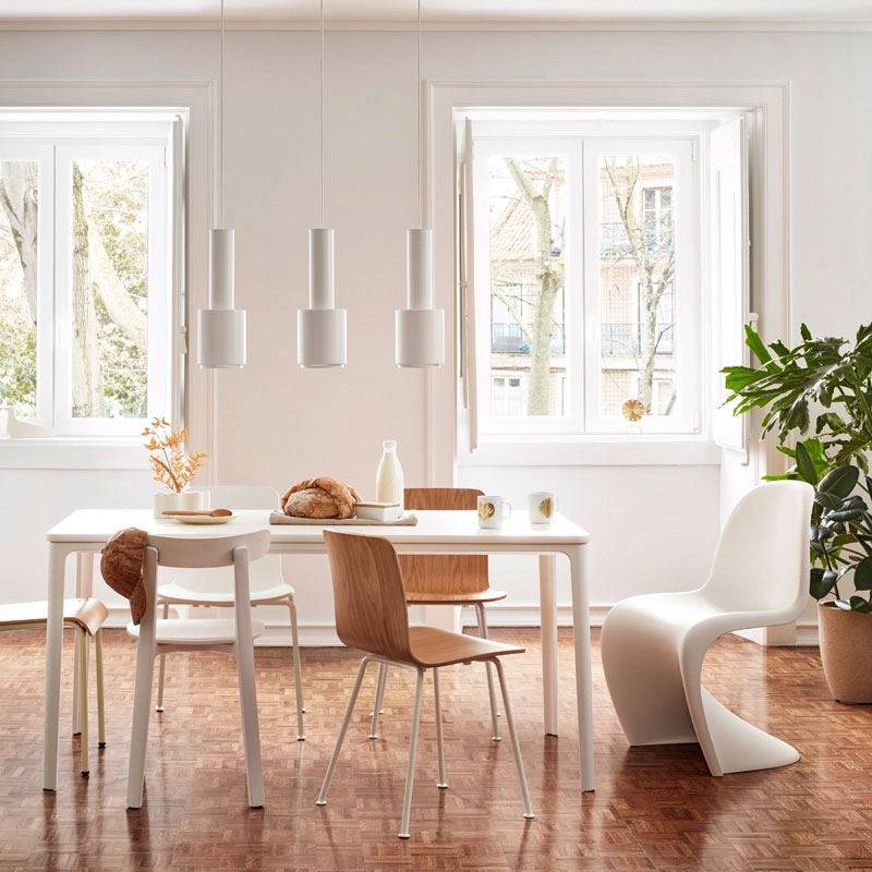 Vitra Chaise Chair Panton Blanc Plastique Verner Icônes Angers Nantes Paris Bordeaux Nice Tours Ancenis Mans Rennes Lyon 9