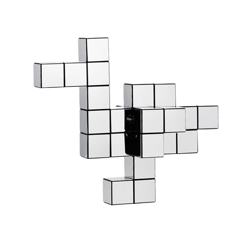 Vitra Panton Cubes Duck Chrome Miroir Objet deco Sculpture Animaux Verner Panton Icônes Angers Nantes Paris Bordeaux Nice Tours Mans Rennes Lyon 3