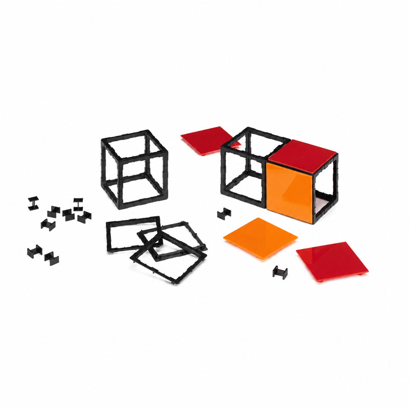 Vitra Panton Cubes Duck Orange Objet deco Sculpture Animaux geometrie Verner Panton Icônes Angers Nantes Paris Bordeaux Nice Tours Mans Rennes 7