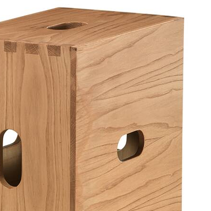 Cassina Tabouret lc14 Le Corbusier Bois Naturel Icônes Angers Nantes Paris Bordeaux rennes Tours Baule