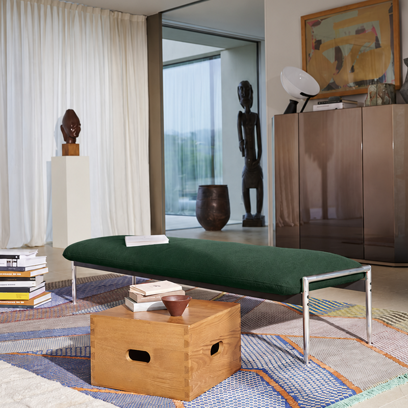Cassina Tabouret lc14 Le Corbusier Bois Naturel Icônes Angers Nantes Paris Bordeaux rennes Tours Rouen