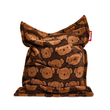 Fatboy Pouf  Original Slim Teddy x Boris ours Marron Moumoute Enfant Bergman Bruna Setälä Icônes Angers Nantes Paris Bordeaux Rennes 1
