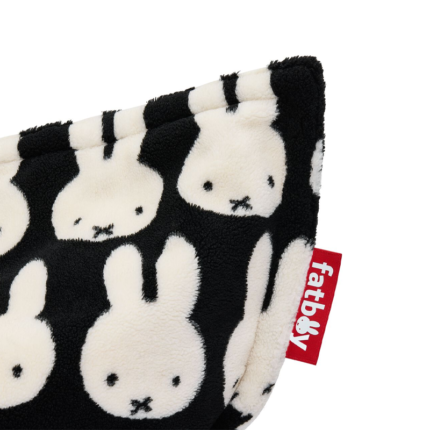 Fatboy Pouf  Original Slim Teddy x Miffy Lapin Noir Moumoute Enfant Bergman Bruna Setälä Icônes Angers Nantes Paris Bordeaux Rennes 1