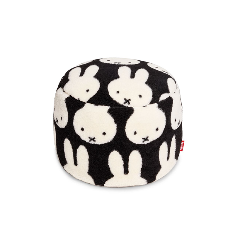 Fatboy Pouf Point Teddy x Miffy Blanc Noir Enfant Lapin Bergman Bruna Setälä Icônes Angers Nantes Paris Bordeaux Rennes Lyon Lille