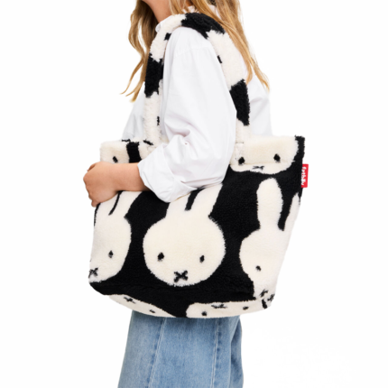 Fatboy Sac Top Bag accesoire Teddy x Miffy Lapin Noir blanc Moumoute Bergman Bruna Setälä Icônes Angers Nantes Paris Bordeaux Rennes Tours 1