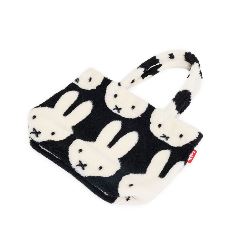 Fatboy Sac Top Bag accesoire Teddy x Miffy Lapin Noir blanc Moumoute Bergman Bruna Setälä Icônes Angers Nantes Paris Bordeaux Rennes Tours 6