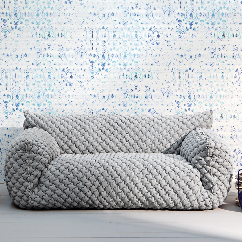 Gervasoni Canapé Nuvola Gris 3D Dehoussable Paola Navone Icônes Angers Nantes Paris Bordeaux Rennes Tours Mans Tours Sarzeau Pornichet cholet 3