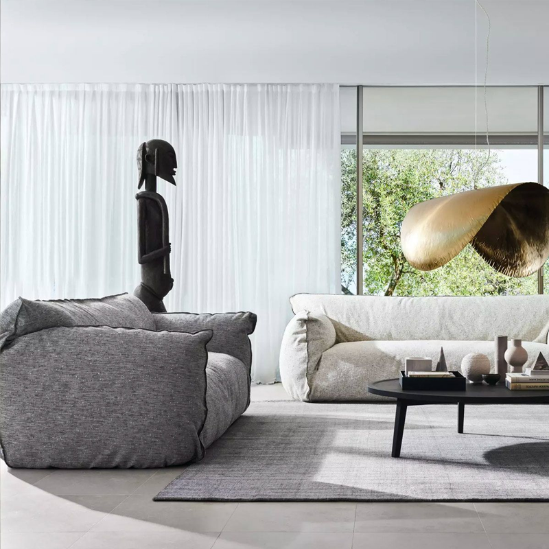 Gervasoni Canapé Nuvola Gris 3D Dehoussable Paola Navone Icônes Angers Nantes Paris Bordeaux Rennes Tours Mans Tours Sarzeau Pornichet cholet 5