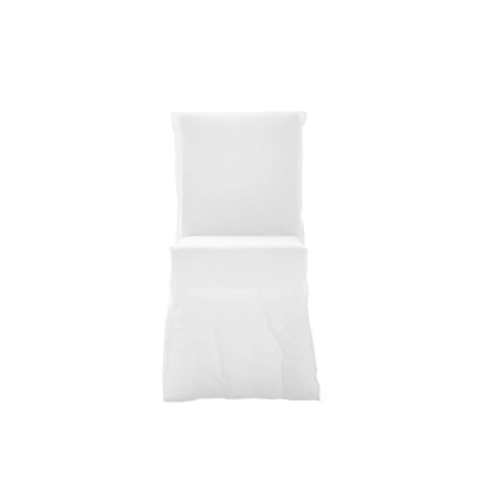 Gervasoni Ghost 23 Chaise Tissu Blanc Lino Quickship Icônes Paola Navone Angers Nantes Paris Bordeaux Rennes Tours Mans Laval Baule Poitiers