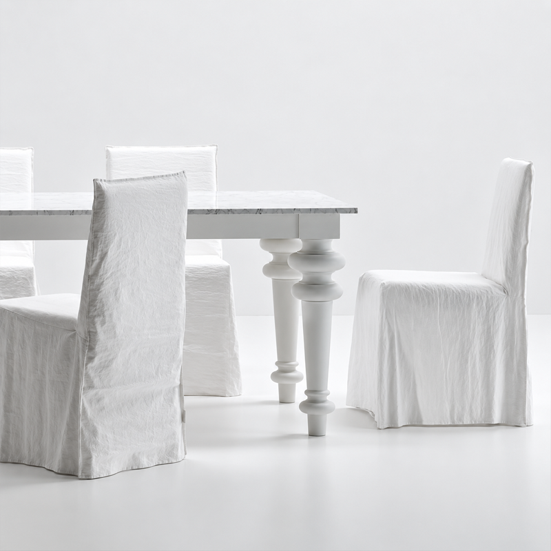 Gervasoni Ghost 23 Chaise Tissu Blanc Lino Quickship Icônes Paola Navone Angers Nantes Paris Bordeaux Rennes Tours Mans Laval Baule Poitiers 6