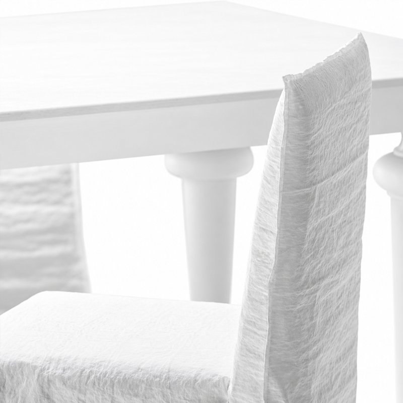 Gervasoni Ghost 23 Chaise Tissu Blanc Lino Quickship Icônes Paola Navone Angers Nantes Paris Bordeaux Rennes Tours Mans Laval Baule Poitiers 7