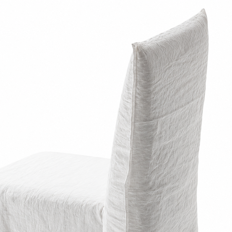 Gervasoni Ghost 23 Chaise Tissu Blanc Lino Quickship Icônes Paola Navone Angers Nantes Paris Bordeaux Rennes Tours Mans Laval Baule Poitiers 8