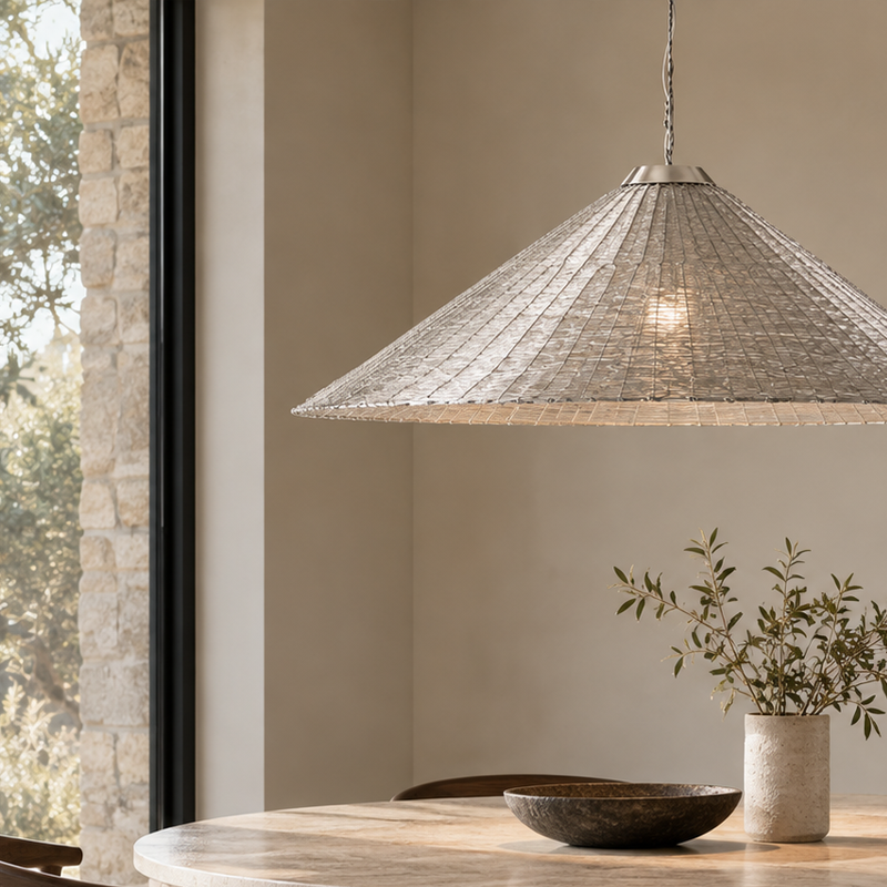 Gervasoni Suspension Medley 96 Frost Metal silver argent File Concetta GIANNANGELI Icônes Angers Nantes Paris Bordeaux Rennes Tours 4