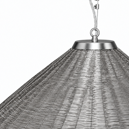 Gervasoni Suspension Medley 96 Frost Metal silver argent File Concetta GIANNANGELI Icônes Angers Nantes Paris Bordeaux Rennes Tours 5