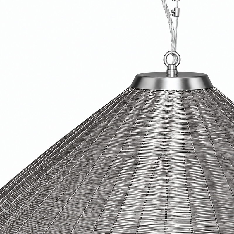 Gervasoni Suspension Medley 96 Frost Metal silver argent File Concetta GIANNANGELI Icônes Angers Nantes Paris Bordeaux Rennes Tours 5